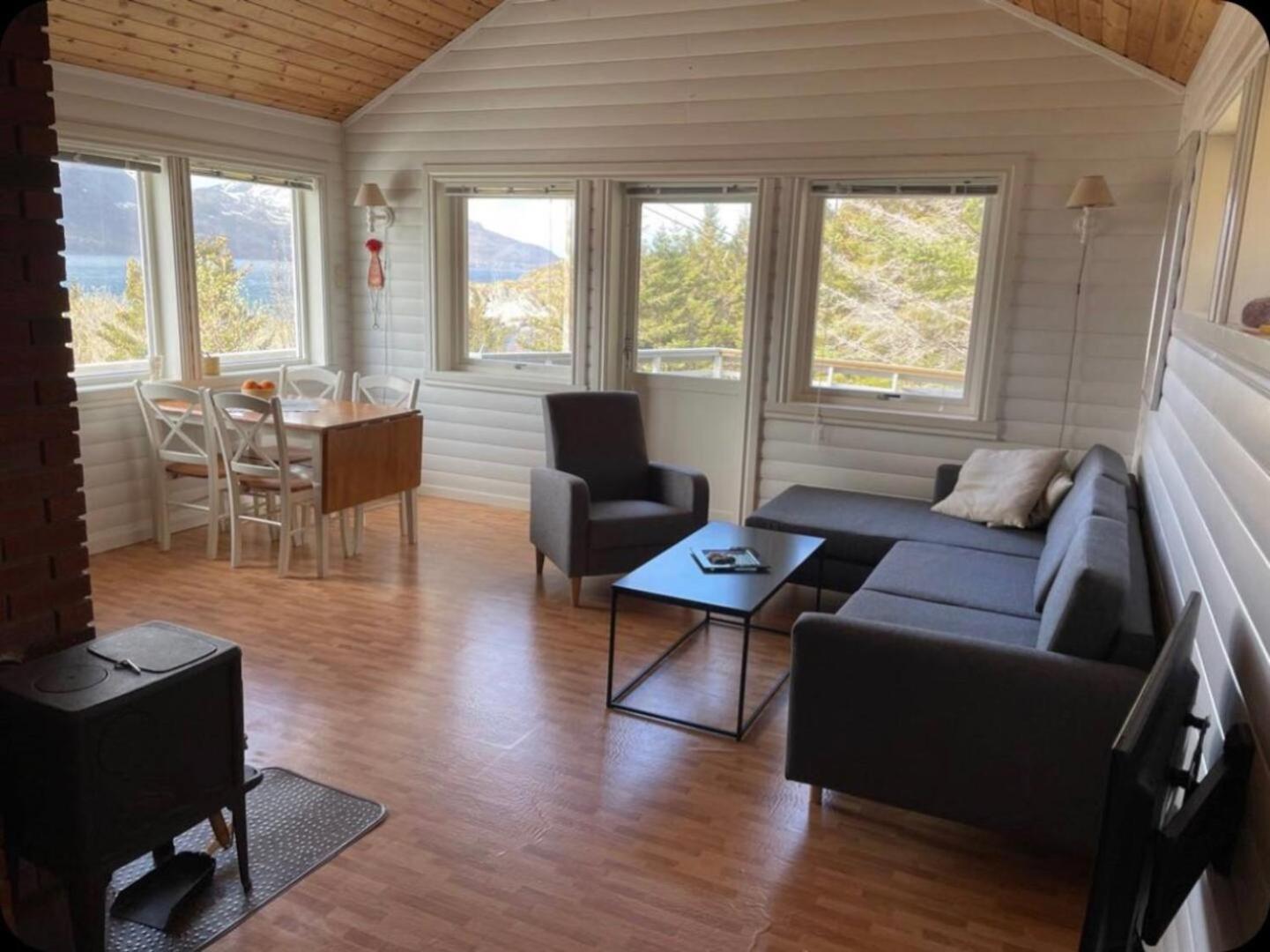 Vettinghytta, Close To The Sea With Amazing View. Gravdal  외부 사진